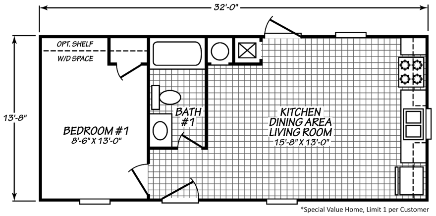 Single Wide Mobile Homes Factory Expo Home Centers